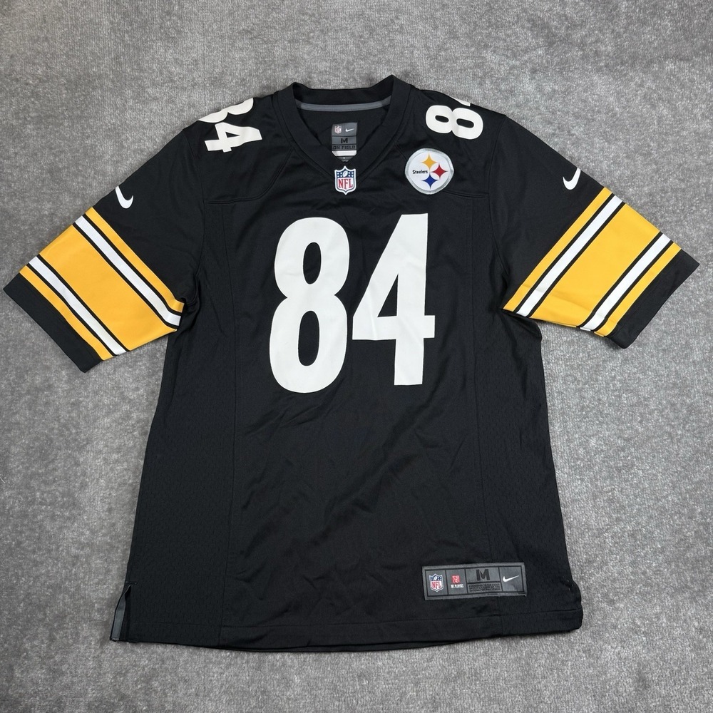 Nike Pittsburgh Steelers Antonio Brown Jersey Men's Size Medium On Field #84